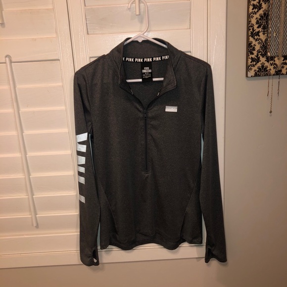 PINK Victoria's Secret Tops - PINK Ultimate Half Zip Sized M
